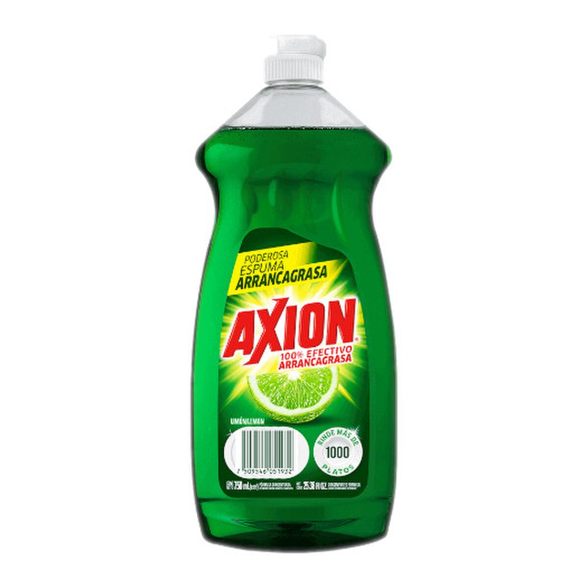 AXION LIQUIDO DISH-WASH LEMON 12/750ML