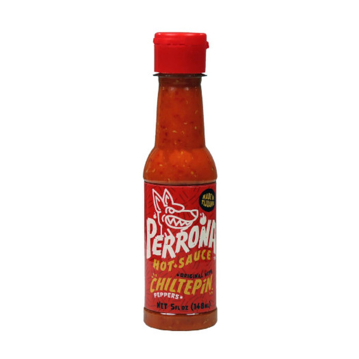 Comida Perrona PERRONA CHILTEPIN RED HOT SAUCE 12/5 OZ
